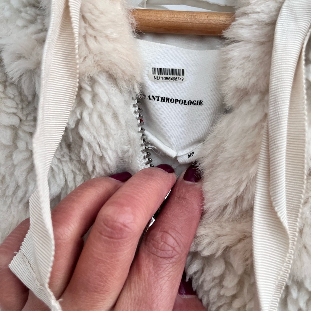 Anthropologie Faux Fur Coat - Picture 5 of 6
